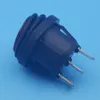 200PCcs 방수 On-Off 3Pin 빨간 램프 라운드 로커 스위치 10 (6) 250VAC