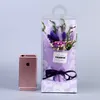 Mother's Day Dried Flower Bouquet Box Artificial Dried Flowers Bouquet Mother's Day Mini Bouquet PVC Gift Box