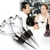 Heart Shaped garrafa de vinho Stopper Stopper Wedding Party Favors presente Sealed Wine Bottle Pourer Stopper Cozinha Barware Ferramentas LX8882