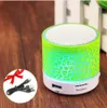 Column LED Mini Wireless Bluetooth Speaker TF USB FM Portable Speakers Sound Music Hand free For iPhone PC with Mic recording studio