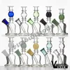 Color Hookahs 5.1 "+ Bacia de vidro grátis 14.5mm Altura feminina 130mm Bongs Rig Water Tube de água 959