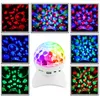 Olśniewający LED Stage Light LED RGB Kontroler Magiczny Piłka Bluetooth Głośnik Obrotowy Lampa do KTV Party DJ Disco House Club