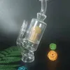 Recycler glass hookah accessories vaporizer with tree perc 8.5 inches high (GB-336)