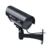 Caméra de sécurité factice/factice extérieure MOOL avec 30 lumières LED éclairantes (noir) CCTV Surveillance