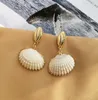 Groothandel-Shell Oorbellen Meisjes Leuke Parel Kraal Oorbellen Ornamenten Ijzige Stijl Decoraties Persoonlijkheid Mode Oorbellen