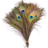 Pure natural peacock feathers imported peacock feathers DIY household Vase Decoration 25-30 cm W816