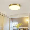 Tout en cuivre LEDplafonnier chambre plafonnier ultra-mince LED plafonnier plafonniers chambre allée couloir balcon lampes