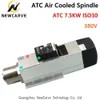 ATC Spindle 7.5KW 380V ATC Air Cooled Spindle Motor ISO30 24000RPM For Woodworking CNC Router NewCarve Spindle