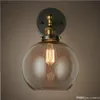 Vintage-Glas-LED-Wandbeleuchtung, Edison-E27-Wandleuchte, Nachttischlampe, Bar, Kaffee, Restaurant, Innenbeleuchtung