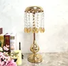 New style acrylic crystal wedding gold candelabra for wedding decoration centerpieces best0917