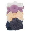 3 sztuk Zestaw Baby Girl Floral Bows Opaska Bowknot Headbands Nylon Band Head Cycle 9 Style Dziewczynek Akcesoria