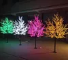 LED Cherry Blossom Tree Light 08m 12m 15m 18M Nowy rok ślub Luminaria dekoracyjne gałęzie drzewa lampa oświetlenie na zewnątrz1724555