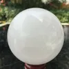450 g naturale naturale bianco chiaro in quarzo cristallo sfera guarigione gemma XC218