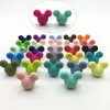 50pcs NEW Silicone Beads Baby Teething Beads Safe Grade Nursing Chewing DIY lot of Cartoon braclet for baby