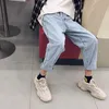 Printemps et été 2020 mode denim nouveau jean droit tendance coréenne jean hommes ample décontracté jambes larges rétro adolescents pantalons