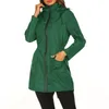Waterproof And Light Raincoat Hooded Outdoor Coat Windbreaker Mountaineering Women's Jacket 2352