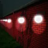 Applique murale solaire extérieure à LED 3W batterie au lithium solaire jardin cour couloir porche lumières étanche IP65 lampes murales extérieures