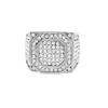 Męskie pierścienie hip -hopowe biżuteria złota Diamond duży pierścień NOWOŚĆ STAILES STALOWE Pierścienie dla mężczyzn8180840