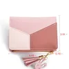 Portefeuille Femmes Small Cuir Purse Sac à cartes pour femmes pour 2021 Femme Clip Money Clip Wallet1233J