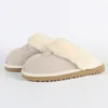 Dames Australië Winter Indoor Slippers 100% Lederen Warm Home Schoenen Pantoffels Dames Unisex Katoen Slippers EUR 34-45 CJ191212