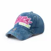 Cappelli da cartone animato per bambini Snapback Caps Baseball Cap Boy Denim Cotton Visor Summer Autunno Autunno Outdoor Regolabile Cappello