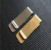 500pcs Stainless Steel Brass Money Clipper Slim Money Wallet Clip Clamp Card Holder Credit Name Card Holder