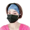 Guziki żeglugowe Pałąk do maski Kobiety Sport Joga Elastyczna Pałąk Headwrap Solid Color Head Band Girl Gym Trening Sweat Band