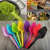 Cooking Shovels Vegetable Strainer Scoop Nylon Spoon Large Colander Soup Filter Pasta resistente al calore Strainer Moda Utensili da cucina