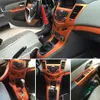 Voor Chevrolet Cruze 2009-2014 Interieur Centrale Configuratiepaneel Deurklink 3D / 5D Koolstofvezel Stickers Decals Auto Styling AccessoRie