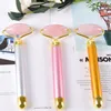 2019 Hot New Style Vibring Electric Jade Facial Massage Roller Crystal Gemstone Rose Quartz Roller Massage