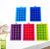 24 rooster DIY Big Ice Cube Mold Square Shape Silicone Ice Tray Easy Release Maker Creatieve Home Bar Keukengereedschap