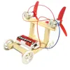 Small-Made Model Toys Single-Wing Electric Aerodynamic Car Pussel Leksaker DIY Leksaker Vetenskaplig Research Tutorial