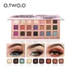 O.TWO.O Palette di ombretti 21 colori Ombretti pigmentati in polvere ultra fine Glitter Diamond Shimmer Makeup Palette di ombretti