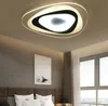 Ultrathin Triângulo luzes de teto lâmpadas para sala de estar quarto lustres de sala casa Decoração Acrílico Modern LED candelabro lâmpada do teto