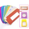 NOUVEAU 50 Setlot Boîte d'emballage pour paquet de cils Boîte de papier Carton de couleur avec plateau 25mm Cils DIY Logo personnalisé Flash Packing Box5125378