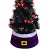 Decorações de Natal Caixa de saia de árvore de Natal Presente Presente do Papai Noel Apliques Bordado Bordado Decoração Festiva de Festivas Festivas1