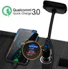 Adattatore per auto per lettore FM Bluetooth C86 G45 per auto con ricarica QC3.0 Grande schermo da 1,7 pollici Wireless e chiamate gratuite