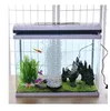 Aquarium aménagement paysager décoration coloré dégradé couleur aquarium lumières 12LED lumières de plongée disque de gaz rond aquarium bulle lampa5531597