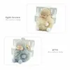 10 Pcs/Lot Sleeping Baby Doll Keychain Foot Doll Pompom Fake Rabbit Fur Ball Key Chain Car Keyring Women Key Holder Bag Charm