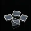 粉砕コンテナボックス保護ケースカードコンテナメモリーボックスCFカードツールプラスチック透明貯蔵容易なキャリー5000ロット