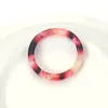 20 Stück 24 mm Harz Acetat rund Kreis Donut DIY Ohrringe Anhänger Pendel Ornamente Essigsäure frisches Pulver für Schmuckherstellung Zubehör