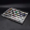 High Quality Acrylic Gem Display Tray GemStone Holder loose Diamond Showcase Jewelry Beads Stands Stone Organizer Plate Cases