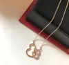 Pendant Necklaces Necklace Mother-Child Gourd 925 Sterling Silver For Women's High Jewelry Christmas Party Gift11