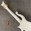 Super Rare Prince Cloud Sparkle Pearl White Electric Guitar Alder Body Maple Neck Black Symbol Inlay Wrap Around Tailpiece3470489