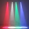 15W Mini DMX512 stage light RGBW DJ party KTV Mirror Ball Moving Head Light Spot Light for Party wedding Stage EU/US Plug