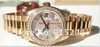 ラグジュアリーウォッチ179138自動ホワイトダイヤル周年記念ダイヤモンドウォッチゴールドスチールブレスレットクラシック女性腕時計防水