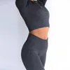 Sonbahar Tasarımcı Yoga Sportwear Tracksits Fitness 2pcs Spor Salonu Taytlar İki Parçalı Set Açık Gezgin Spor Pantolon Spor Salonu Öğretme 5011878