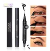 Docolor Black Liquid Eyeliner Stamp Marker Potlood Waterdichte stempel Double-Ended Eye Liner Pen Cosmetische Eyeliner