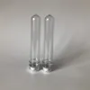 40mlプラスチックチューブボトルキャンディーボックスアルミニウムねじキャップ空の詰め替え可能なサンプルテストポットクリアギフトボックスパーティー用品