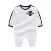 INS Vestiti per bambini Pagliaccetti per neonati Primavera Autunno Nuovo pagliaccetto Cotone Neonato Neonate Ragazzo Bambini Designer cartoon Bee Tute per neonato Abbigliamento